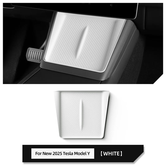 for Tesla Model Y Juniper/Launch 2025 2026 Anti-Skid Pad Wireless Charging Pad Car Phone Non-Slip Mat Protective Pad