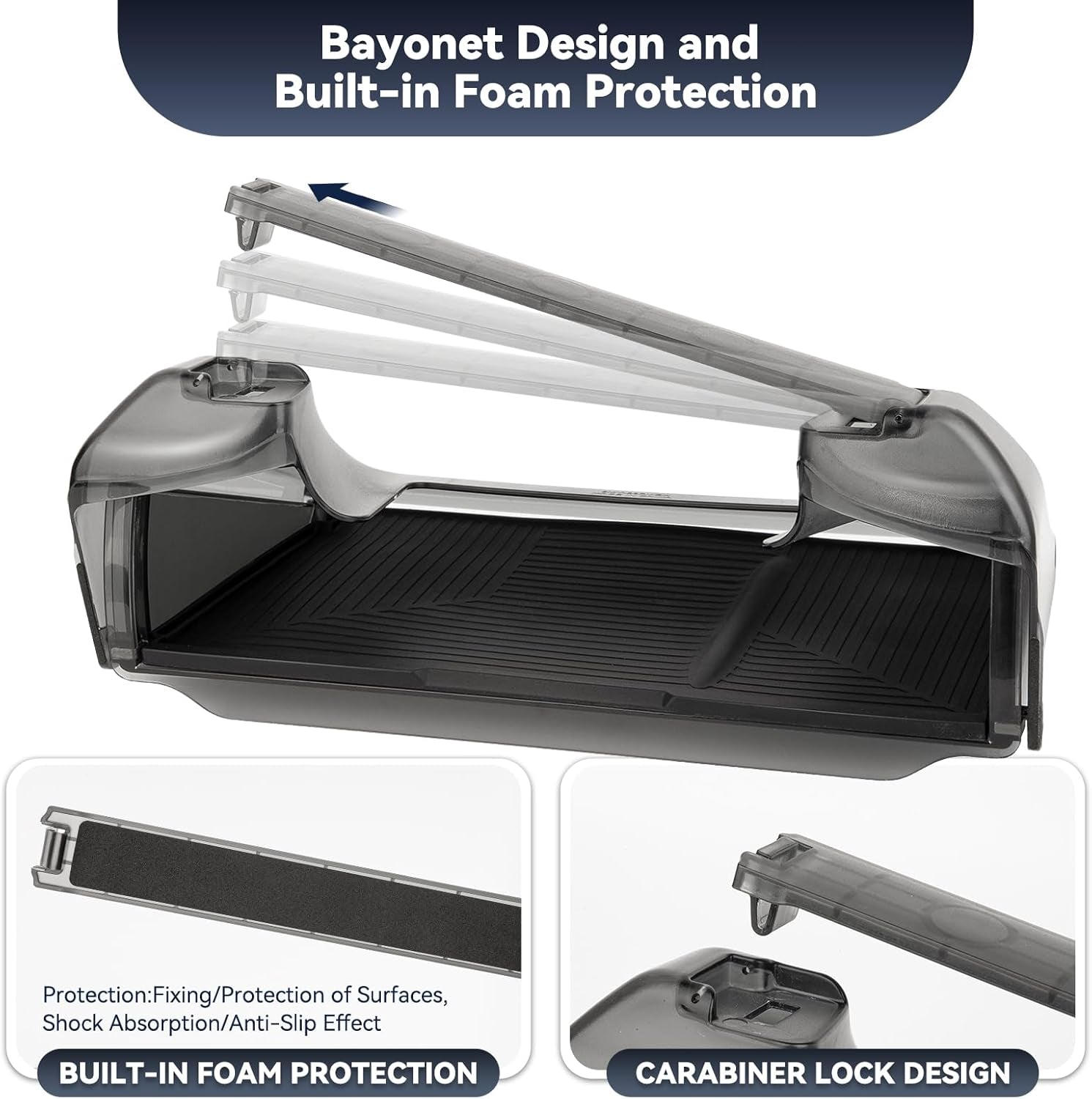 Transform Your Tesla with the Ultimate Under Screen Storage Box for Model Y (2020-2025) & Model 3 (2020-2023) - Sleek, Secure, and Stylish!