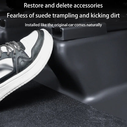 Tesla Model Y/YL Juniper 2026+ TPE Under Seat Corner Guard and Seat Slide Rails Protector Cover - Anti-Kick Interior Accessory