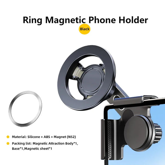 Revolutionary Magnetic Wireless Charger & Phone Mount for Tesla Model Y, Model 3 Highland, Cybertruck & BYD - Experience 15W Fast Charging on the Go!