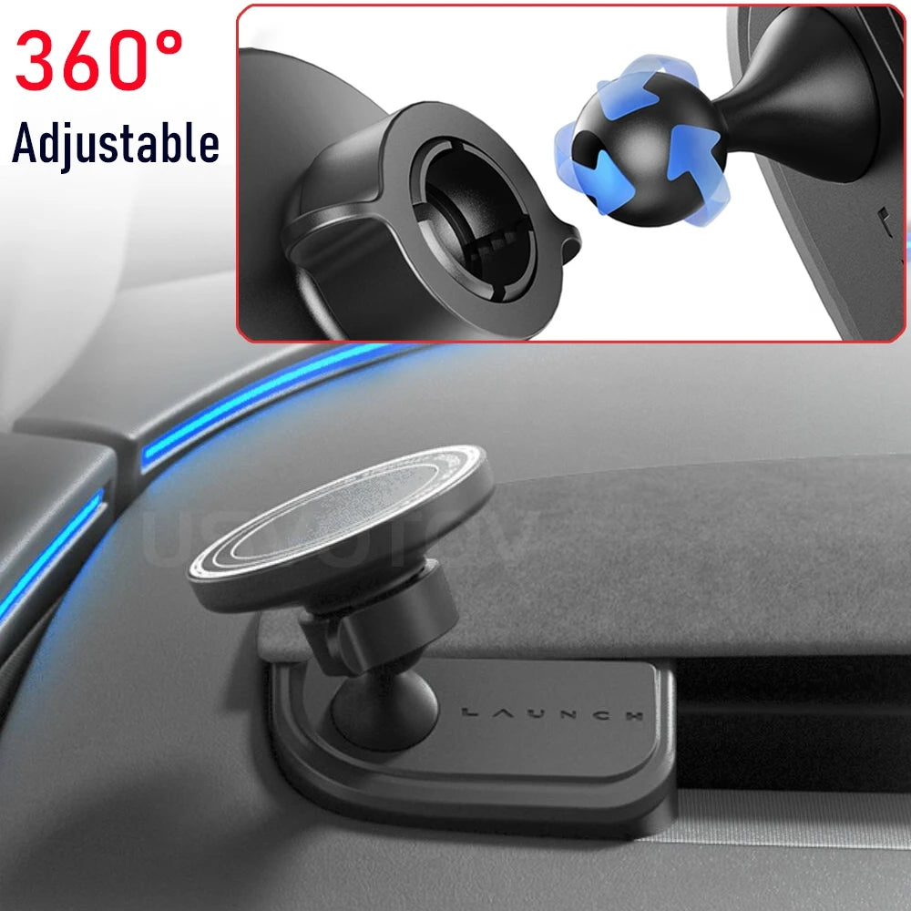 Elevate Your Driving Experience with the Strong Magnet Magsafe Phone Mount for Tesla Model Y & Model 3 (2025-2026) - Perfect Navigation Companion!