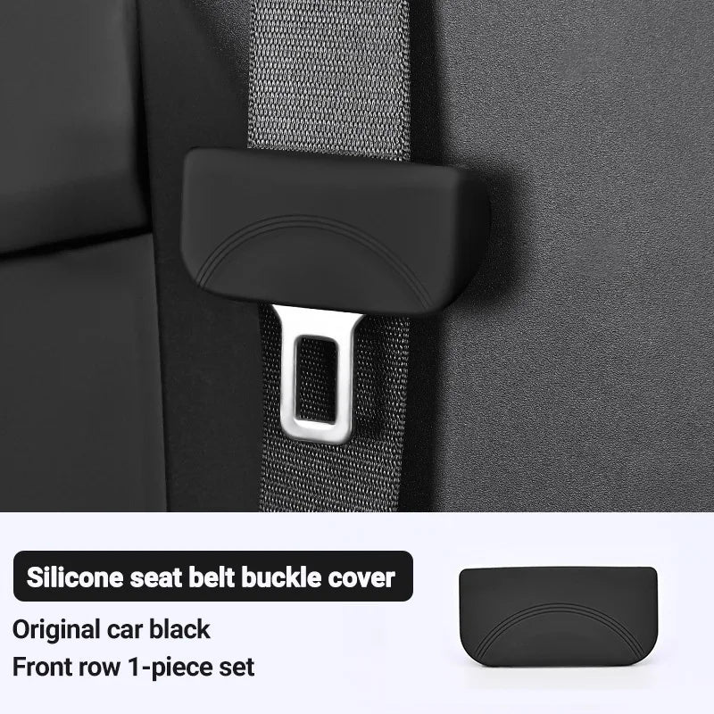 Upgrade Your Car's Safety with Our Premium Silicone Seat Belt Socket Cover - Durable, Anti-Scratch Protection for Peace of Mind