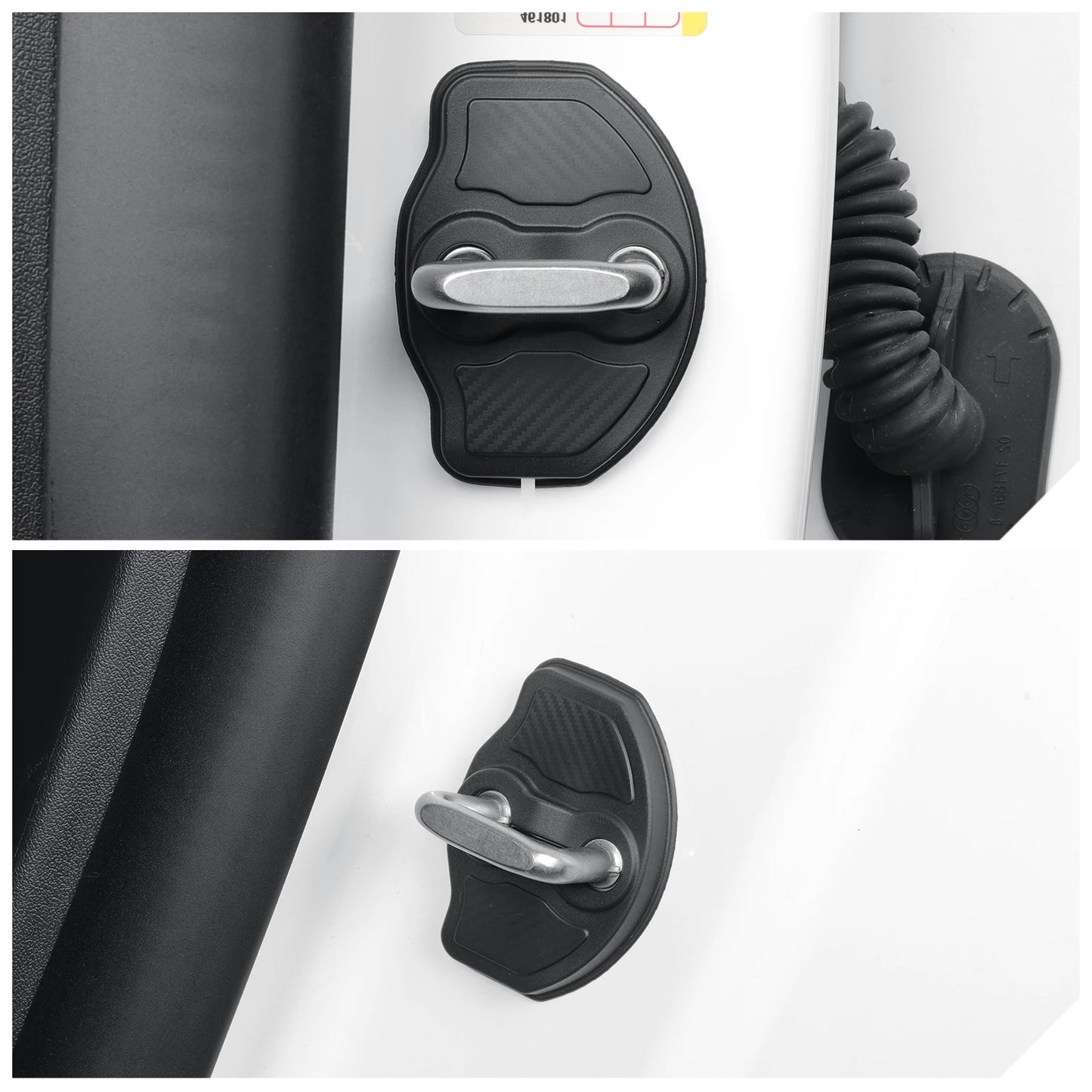 Elevate Your Tesla Model Y & Model 3 with Our 2023-2025 Door Lock Cover Set - 4 Stylish Protection Caps