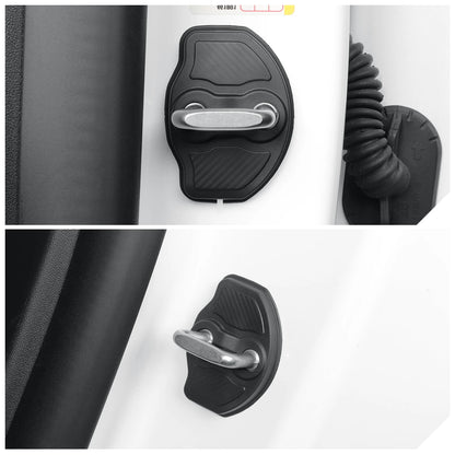 Elevate Your Tesla Model Y & Model 3 with Our 2023-2025 Door Lock Cover Set - 4 Stylish Protection Caps