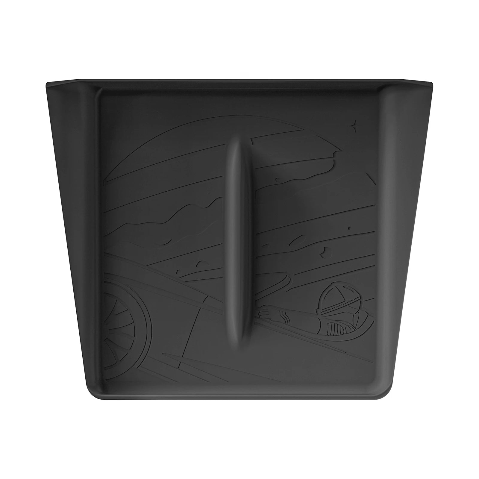 for Tesla Model Y Juniper/Launch 2025 2026 Anti-Skid Pad Wireless Charging Pad Car Phone Non-Slip Mat Protective Pad