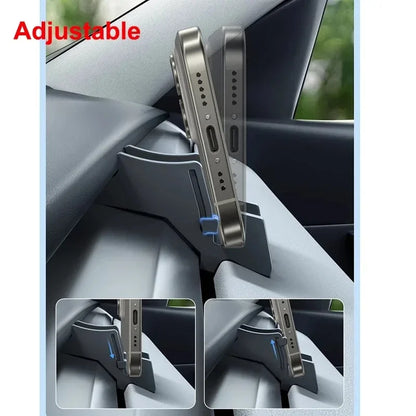 Premium Liquid Silicone Car Phone Mount for Tesla Model Y Juniper 2025 - Versatile Air Vent Bracket for Ultimate Convenience