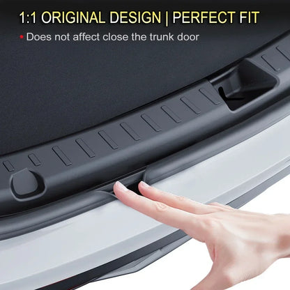 Tesla Model Y Juniper 2025-2026 Trunk Threshold Strip Mats Sill Guard Rear Cargo Scratch Protector Interior Accessory