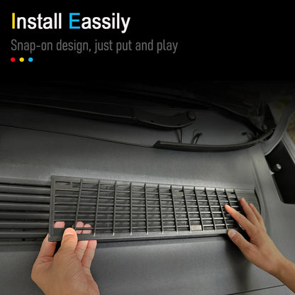 Air Vent Cover for Tesla Model Y (Juniper) 2025-2026 - Protective Grille and Air Filter Accessory