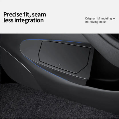 for Tesla Model 3 Y Juniper Highland Side Door Trash Can Garbage Can Trash Bin with Cover, Storage Box Organizer Accessories