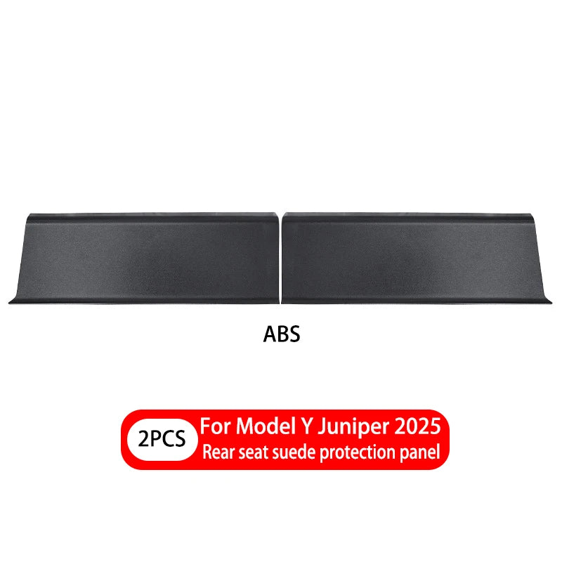 For Tesla Model Y / YL Juniper 2025-2026 ABS Front Rear Door Sill Protector Threshold Strip Anti-Kick Guard Panel Waterproof Pad