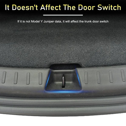 Tesla Model Y Juniper 2025-2026 Trunk Threshold Strip Mats Sill Guard Rear Cargo Scratch Protector Interior Accessory