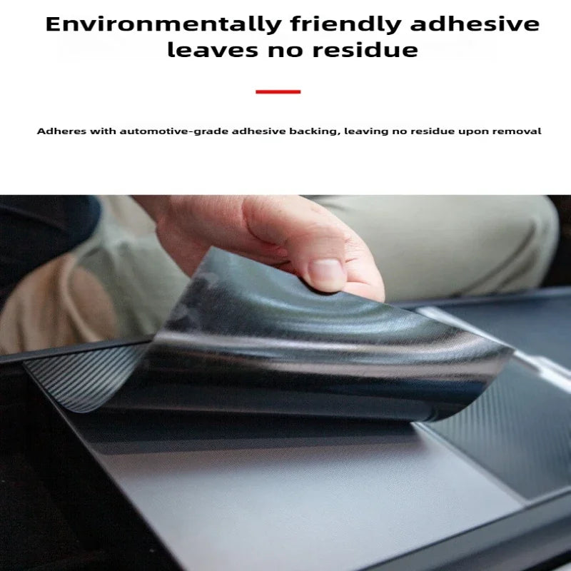 Tesla Model Y Juniper 2026 & Model 3 Highland Center Console Cover Protector - Central Control Panel Film Accessory
