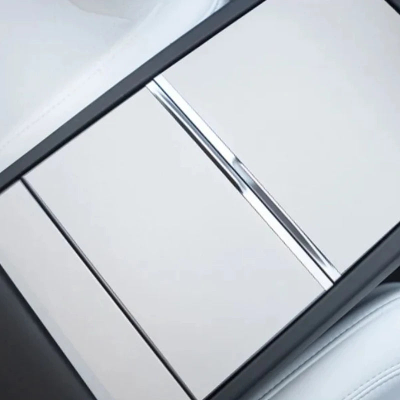 Tesla Model Y Juniper 2026 & Model 3 Highland Center Console Cover Protector - Central Control Panel Film Accessory
