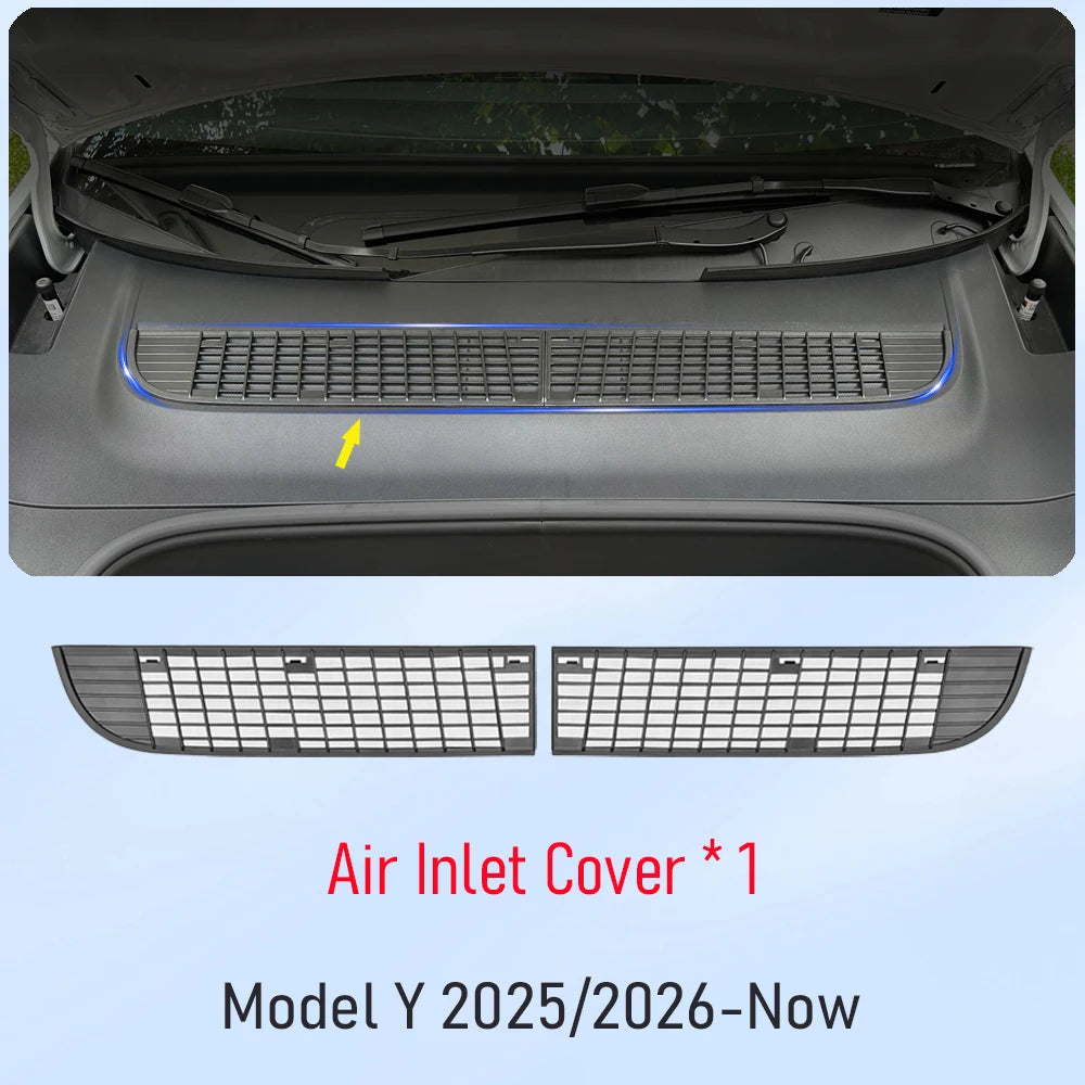 Air Vent Cover for Tesla Model Y (Juniper) 2025-2026 - Protective Grille and Air Filter Accessory