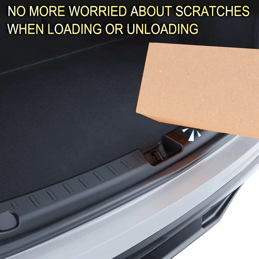 Tesla Model Y Juniper 2025-2026 Trunk Threshold Strip Mats Sill Guard Rear Cargo Scratch Protector Interior Accessory