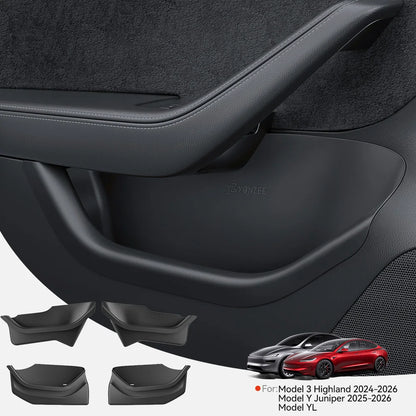 Tesla Model 3/Y/YL Juniper Highland Full-Cover Interior Door Side Storage Box Accessories