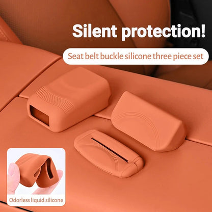 Upgrade Your Car's Safety with Our Premium Silicone Seat Belt Socket Cover - Durable, Anti-Scratch Protection for Peace of Mind