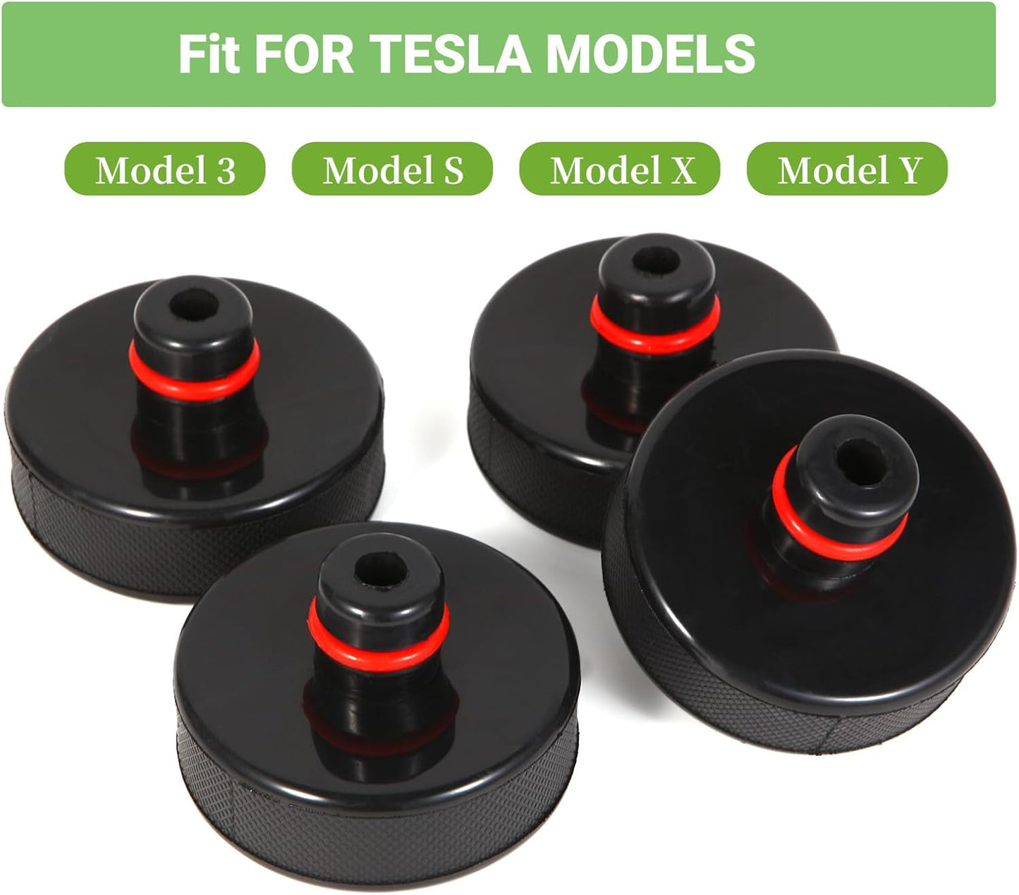 Essential 2026 Tesla Jack Pad & Spare Tire Kit - Premium Lifting Pucks Adapter Tool with Convenient Storage Case for Model Y, Model 3, Model X, and Model S - Ultimate Chassis Protection for All 2017-2026 Tesla Vehicles