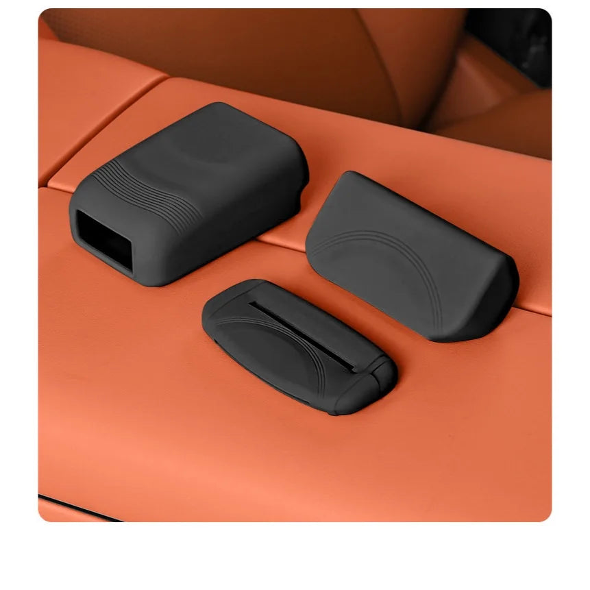 Upgrade Your Car's Safety with Our Premium Silicone Seat Belt Socket Cover - Durable, Anti-Scratch Protection for Peace of Mind