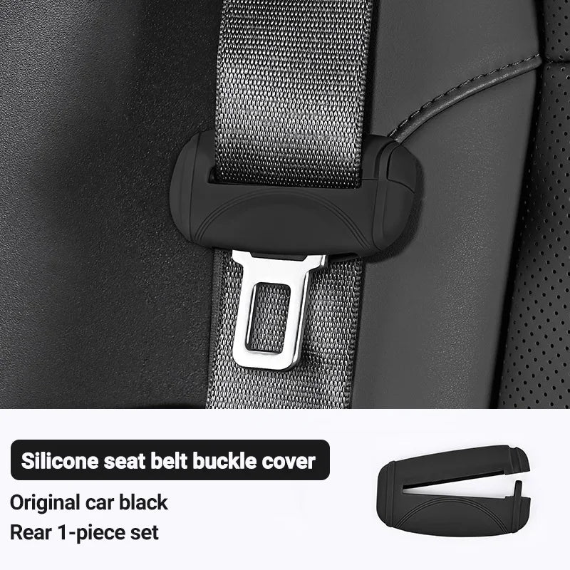 Upgrade Your Car's Safety with Our Premium Silicone Seat Belt Socket Cover - Durable, Anti-Scratch Protection for Peace of Mind