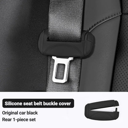 Upgrade Your Car's Safety with Our Premium Silicone Seat Belt Socket Cover - Durable, Anti-Scratch Protection for Peace of Mind