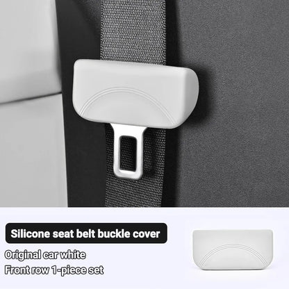 Upgrade Your Car's Safety with Our Premium Silicone Seat Belt Socket Cover - Durable, Anti-Scratch Protection for Peace of Mind
