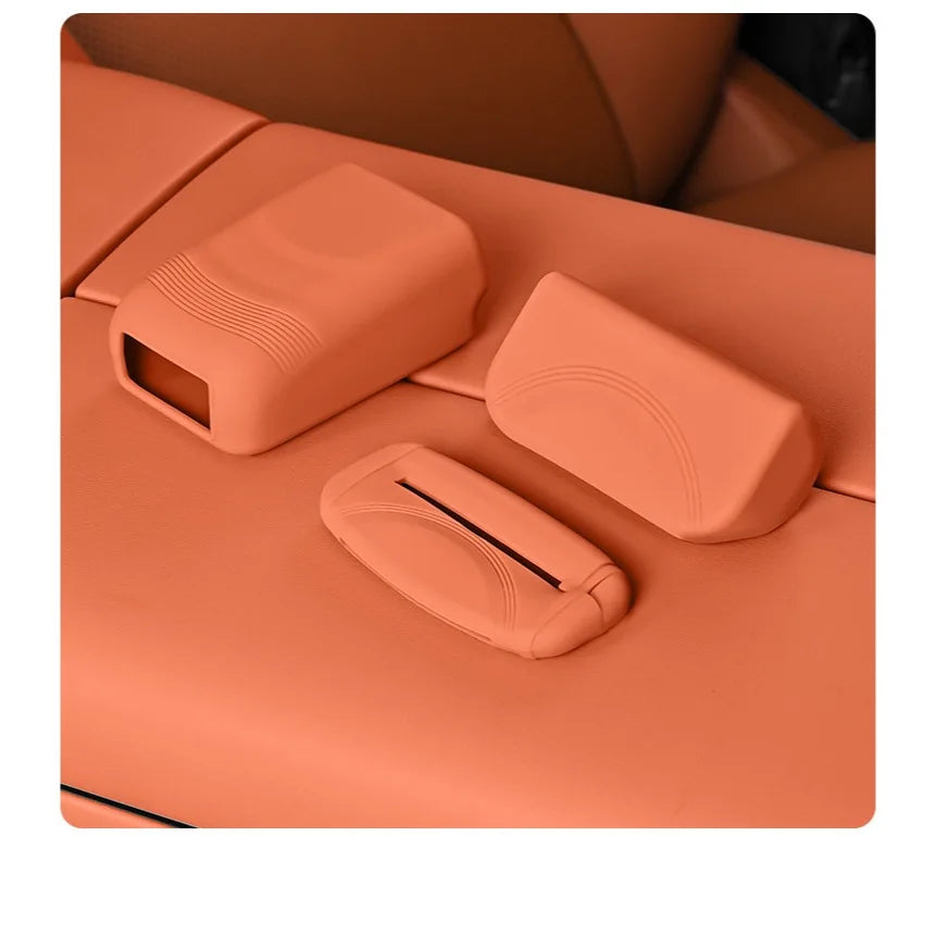 Upgrade Your Car's Safety with Our Premium Silicone Seat Belt Socket Cover - Durable, Anti-Scratch Protection for Peace of Mind