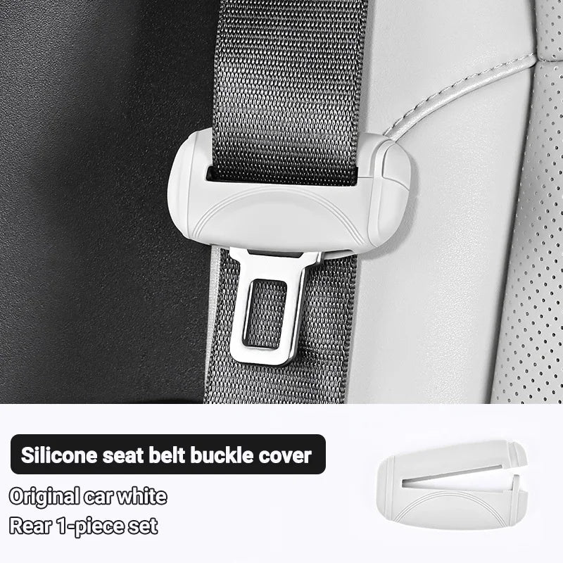 Upgrade Your Car's Safety with Our Premium Silicone Seat Belt Socket Cover - Durable, Anti-Scratch Protection for Peace of Mind