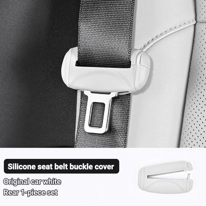 Upgrade Your Car's Safety with Our Premium Silicone Seat Belt Socket Cover - Durable, Anti-Scratch Protection for Peace of Mind