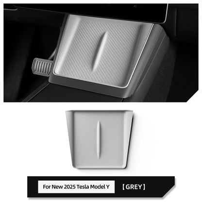 for Tesla Model Y Juniper/Launch 2025 2026 Anti-Skid Pad Wireless Charging Pad Car Phone Non-Slip Mat Protective Pad
