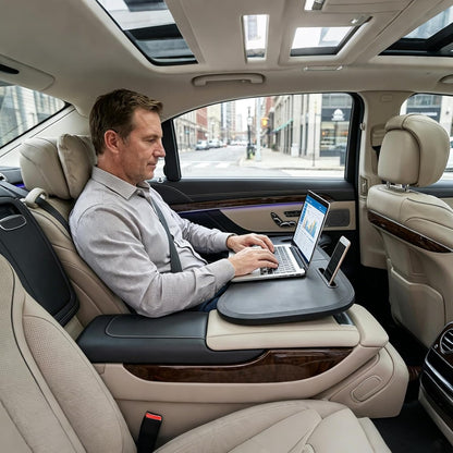 Transform Your Tesla Experience with the Ultimate Foldable Food Tray Desk - Perfect for Model Y & Model 3!
